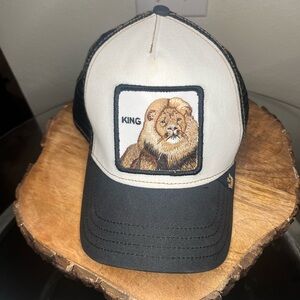 Goorin Bros Lion Patch “King” Trucker Hat